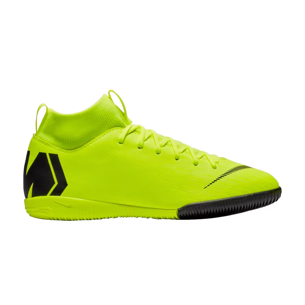Nike SuperflyX 6 Academy IC GS Volt Black