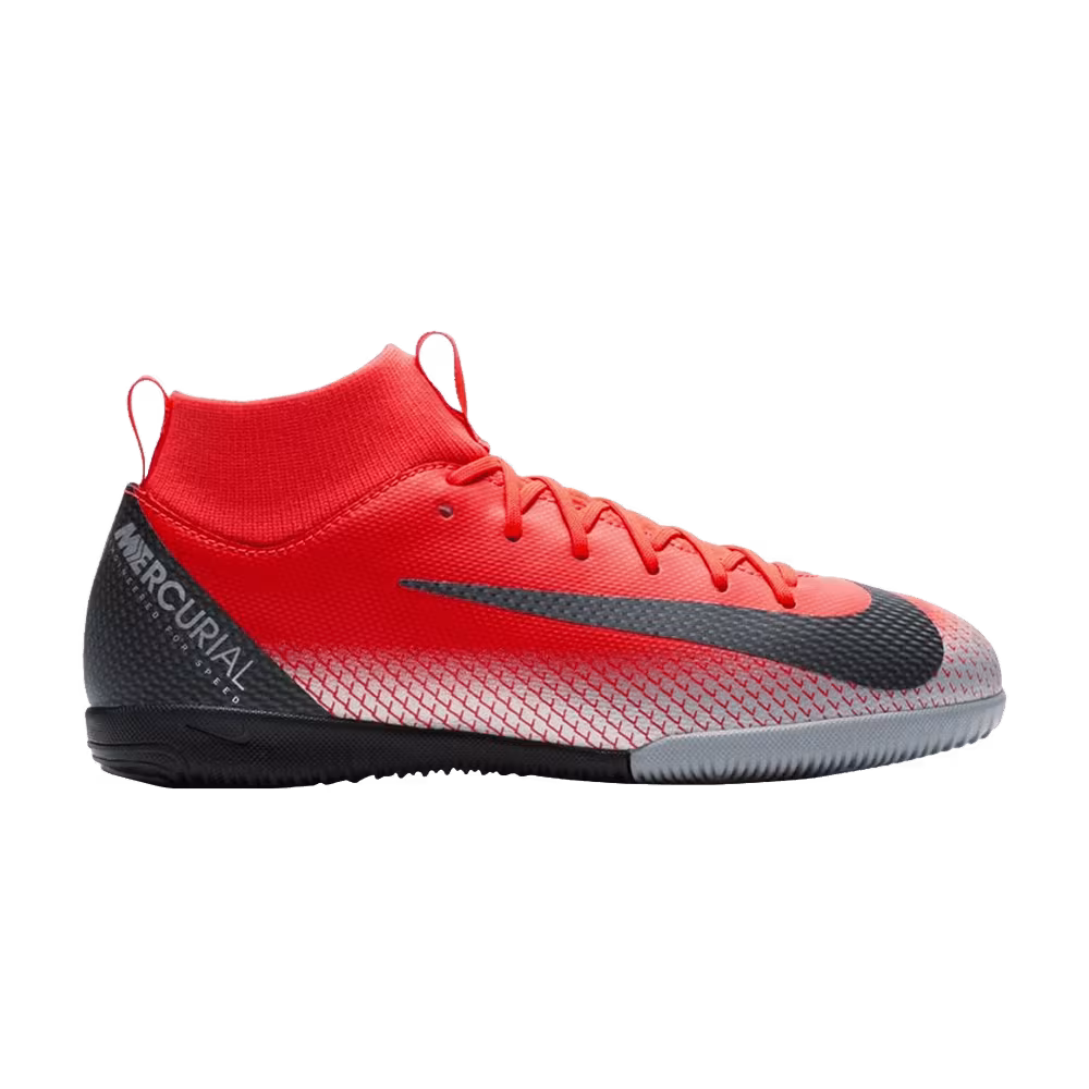 Nike SuperflyX 6 Academy CR7 IC GS Bright Crimson Chrome