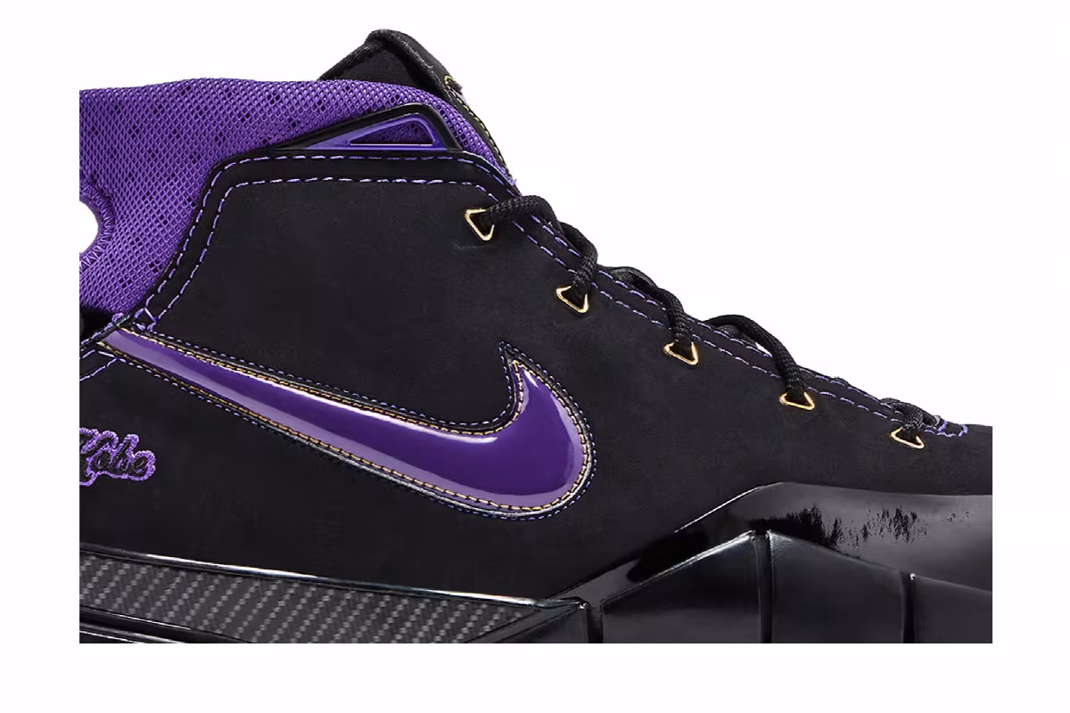 Nike Zoom Kobe 1 Lakers Away, view 3