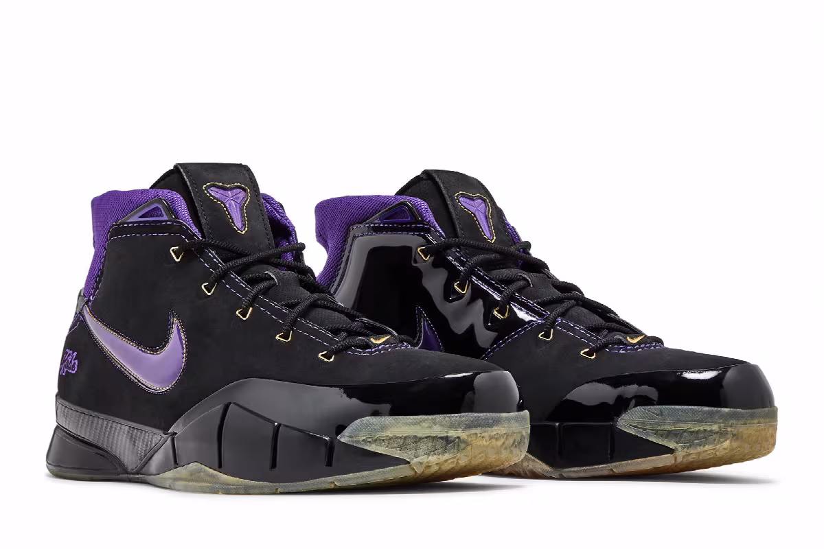 Nike Zoom Kobe 1 Lakers Away, view 9