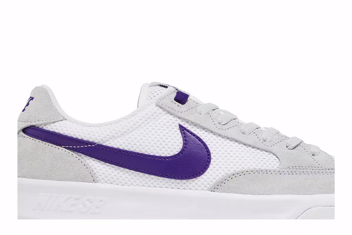 Nike Adversary SB Grey Frog Court Purple, view 3