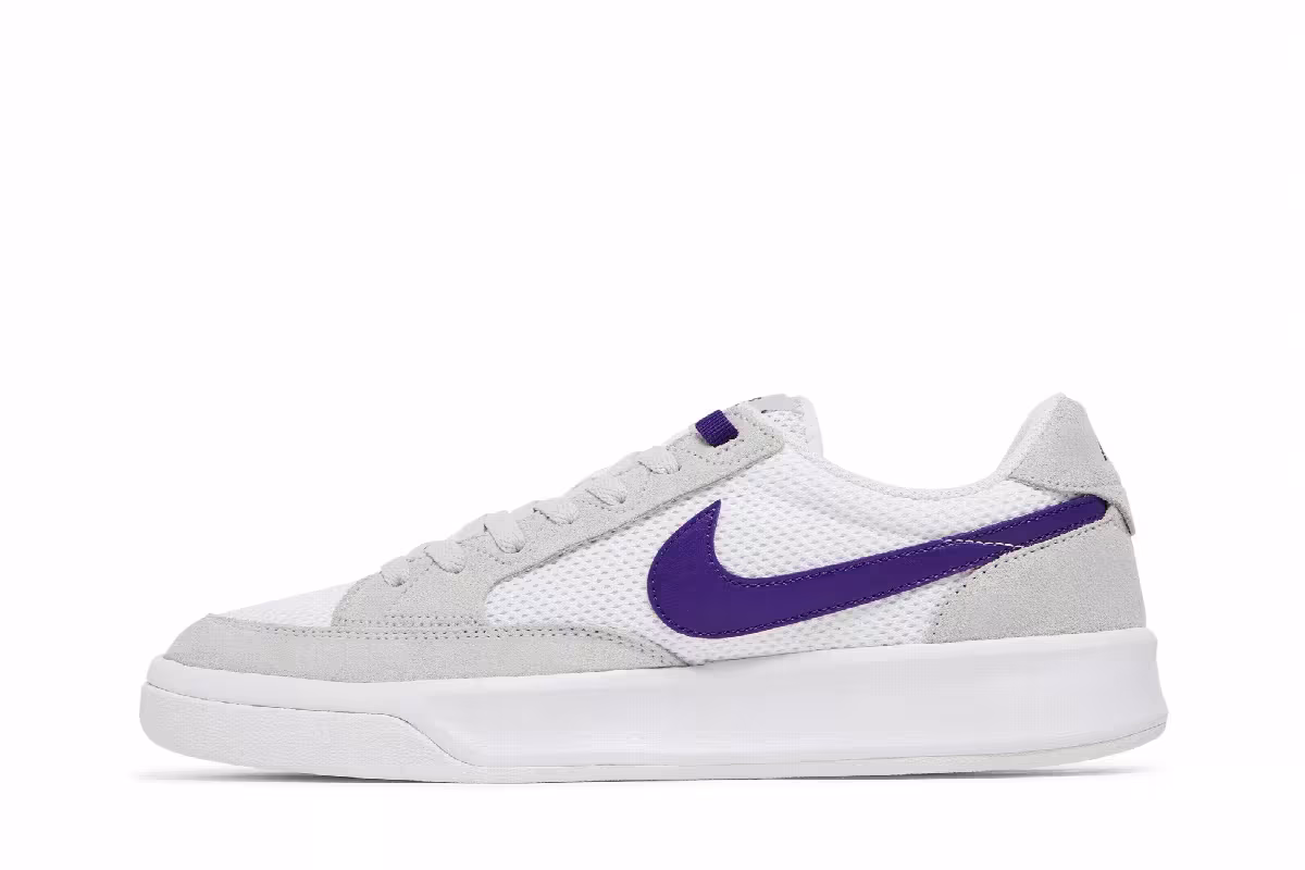 Nike Adversary SB Grey Frog Court Purple, view 4