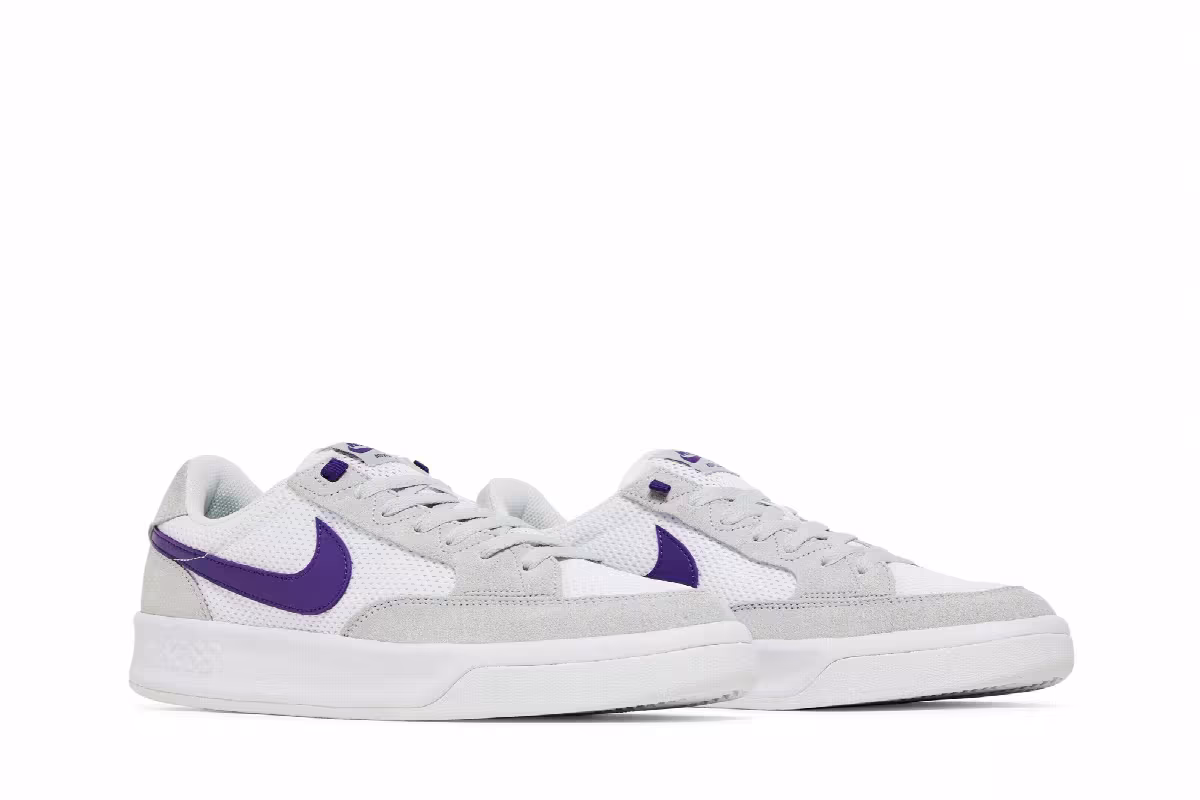 Nike Adversary SB Grey Frog Court Purple, view 9