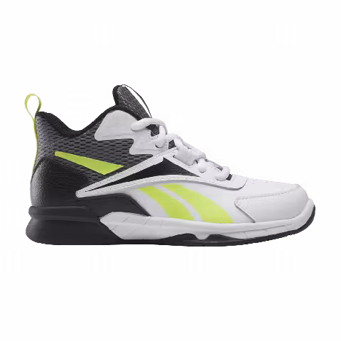 Reebok More Buckets Little Kid 'White Acid Yellow'