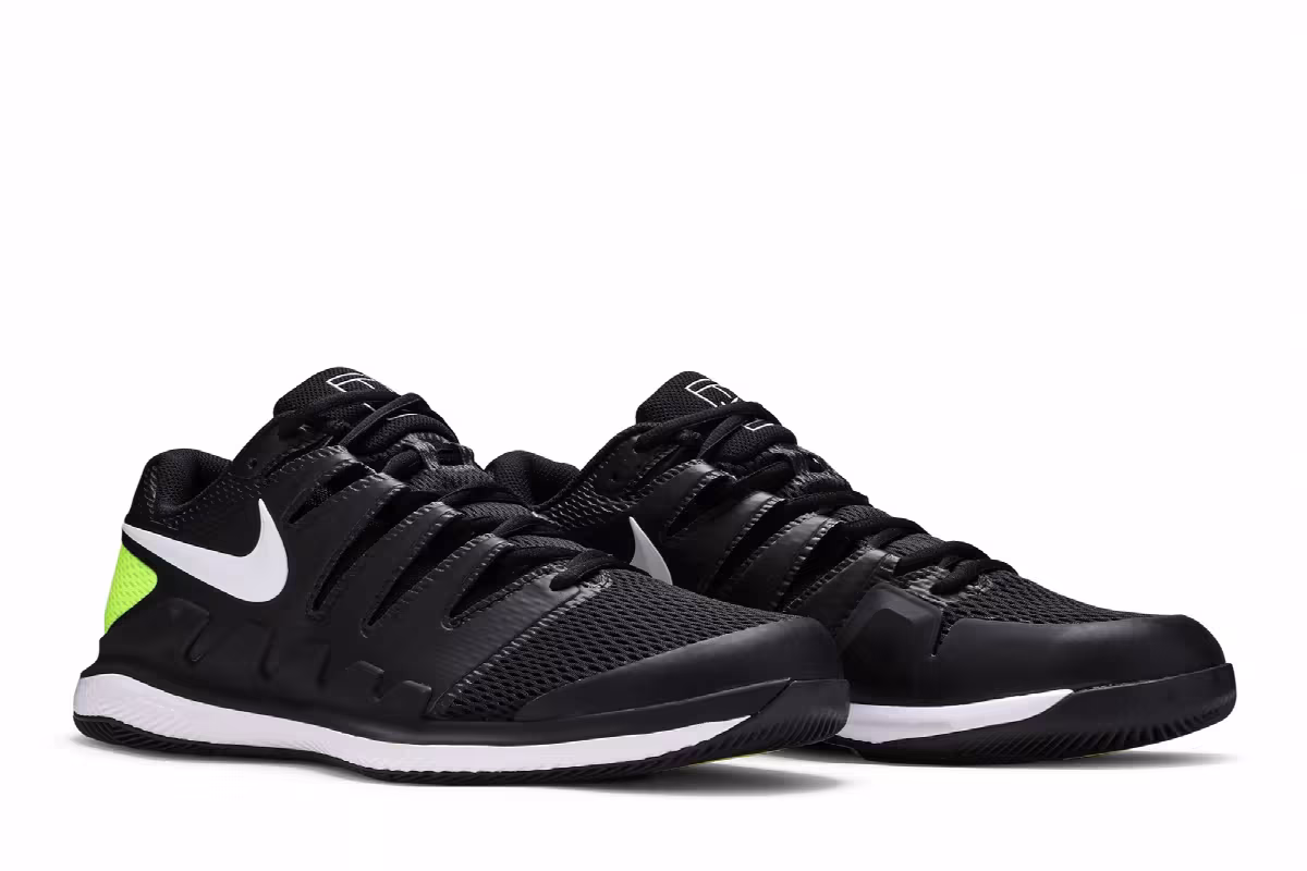 Nike Court Air Zoom Vapor X HC Black Volt, view 9