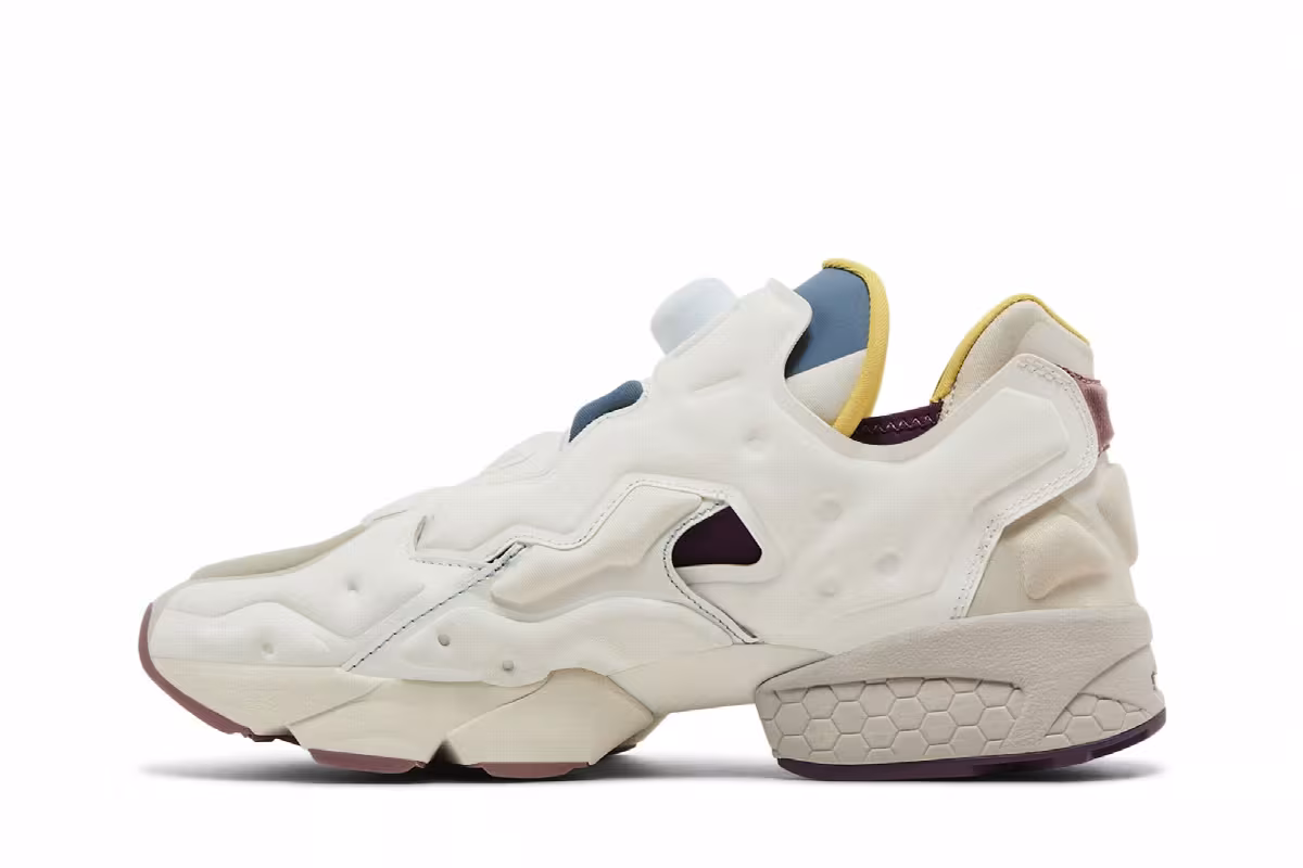 Reebok InstaPump Sliver Moon White, view 4