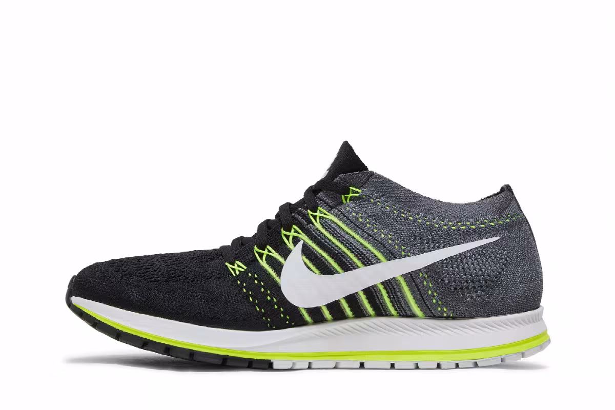 Nike Zoom Flyknit Streak Grey Volt, view 4