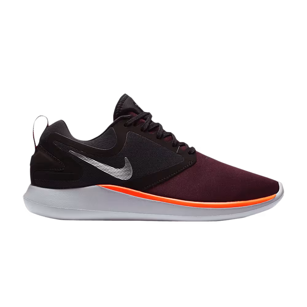 Nike LunarSolo Black Port Wine