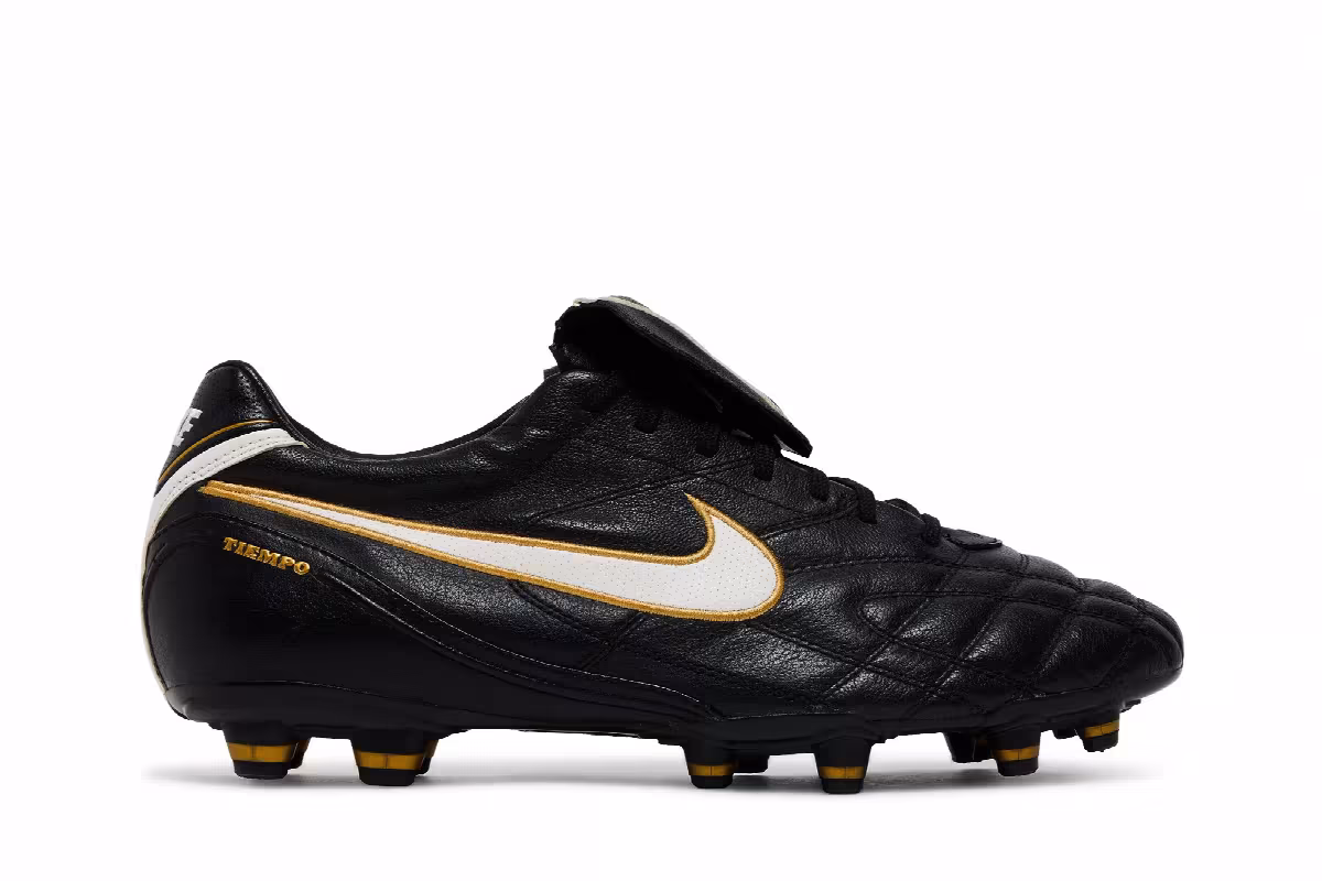 Nike Tiempo Mystic 3 FG Black Metallic Gold, view 2