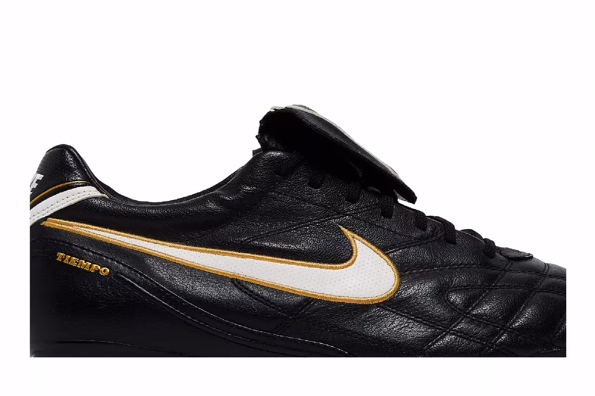 Nike Tiempo Mystic 3 FG Black Metallic Gold, view 3