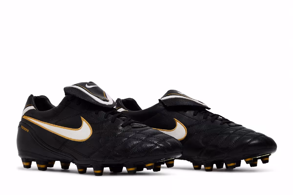 Nike Tiempo Mystic 3 FG Black Metallic Gold, view 9
