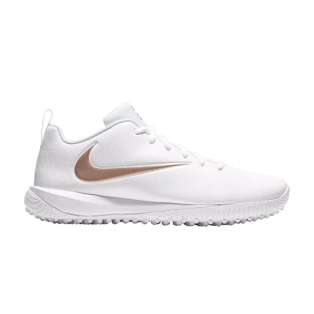 Nike Vapor Varsity Low Turf LAX White Metallic Red Bronze