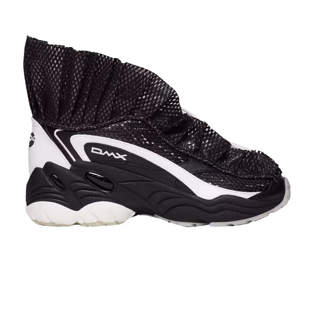 Reebok Women's DMX Ruffle LTD Black White