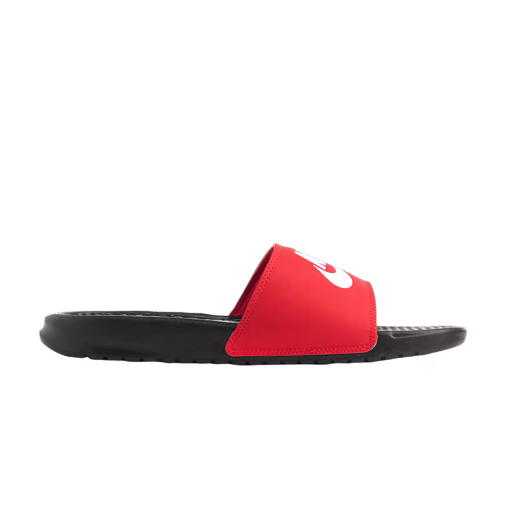 Nike Benassi JDI Slide Black University Red