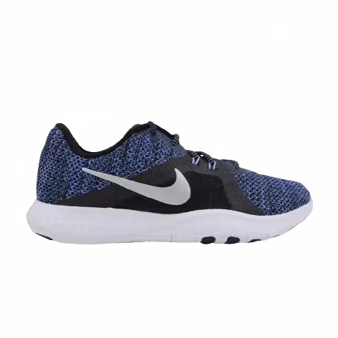Nike Wmns Flex Trainer 8 Premium 'Black Metallic Silver'