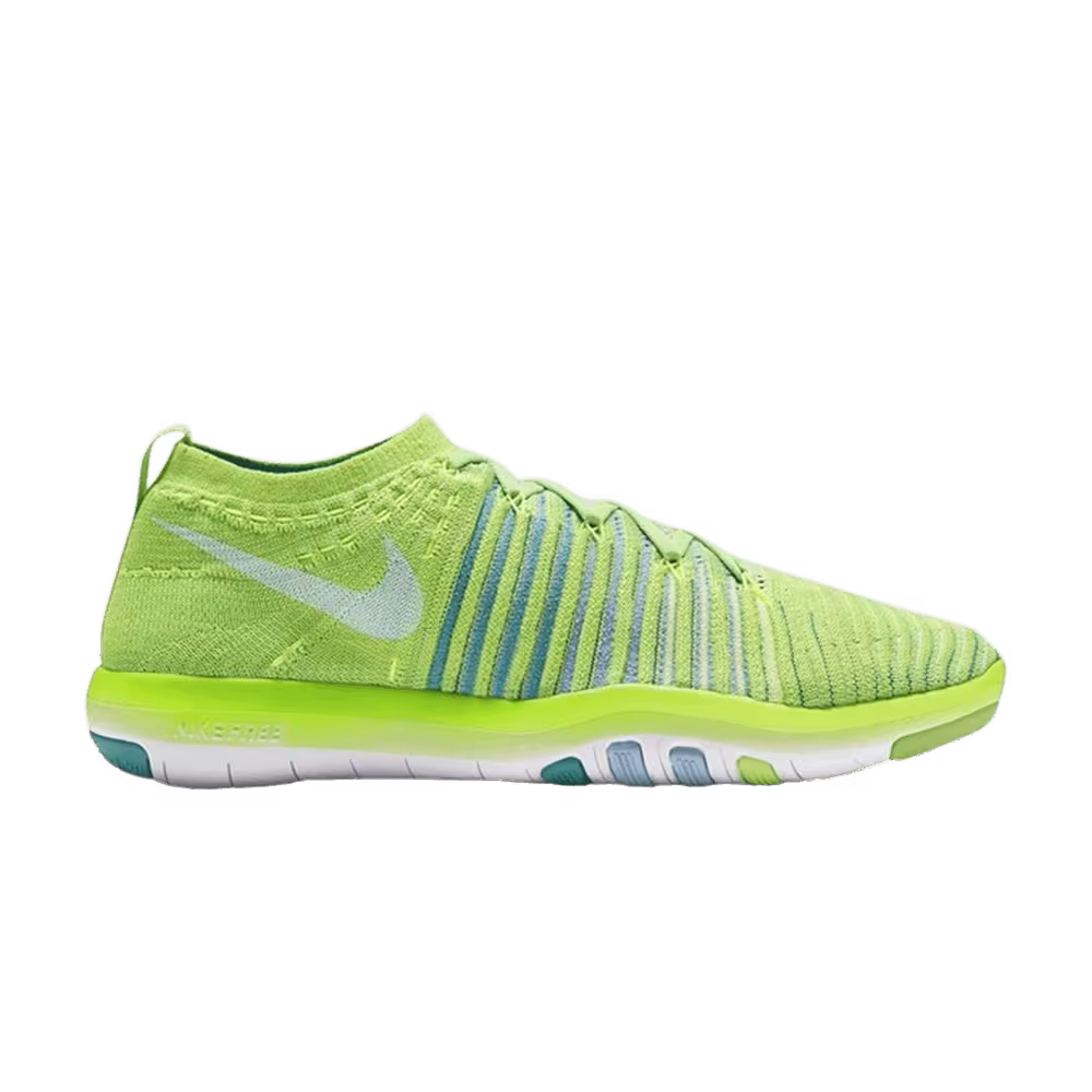 Nike Women's Free Transform Flyknit Electric Green