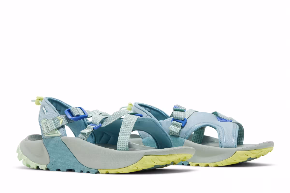 Nike Women's Oneonta Sandal Worn Blue Night Forest, view 9