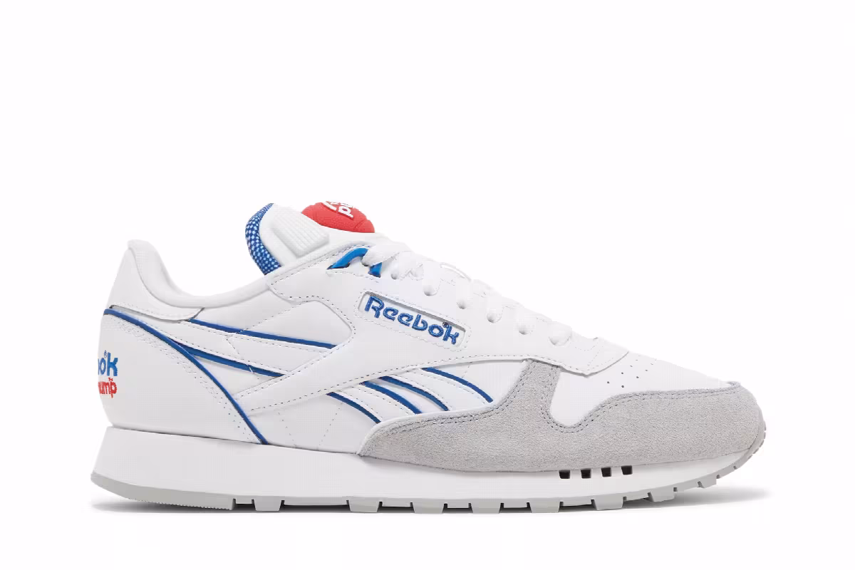 Reebok Classic Leather Pump Vector Blue, view 2