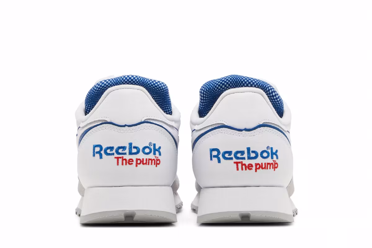 Reebok Classic Leather Pump Vector Blue, view 7