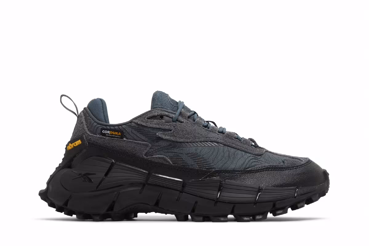 Reebok Zig Kinetica 2.5 Edge Pure Grey Hoops Blue, view 2