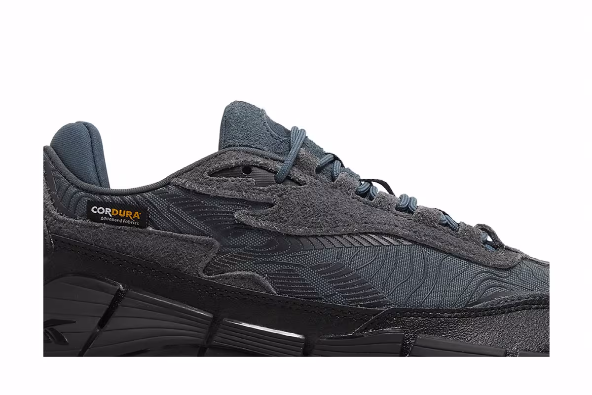 Reebok Zig Kinetica 2.5 Edge Pure Grey Hoops Blue, view 3