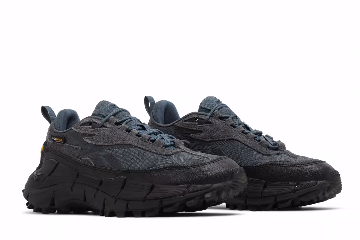 Reebok Zig Kinetica 2.5 Edge Pure Grey Hoops Blue, view 9