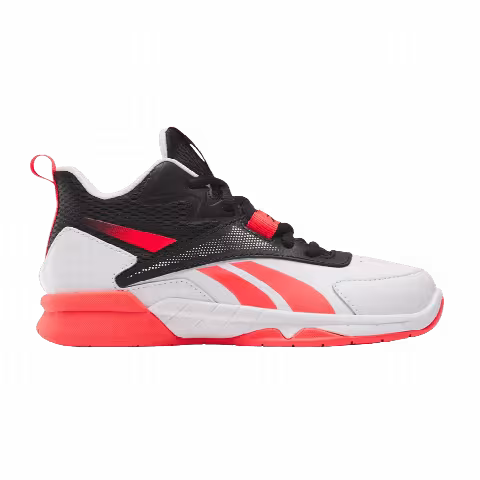 Reebok More Buckets Little Kid 'White Neon Cherry'