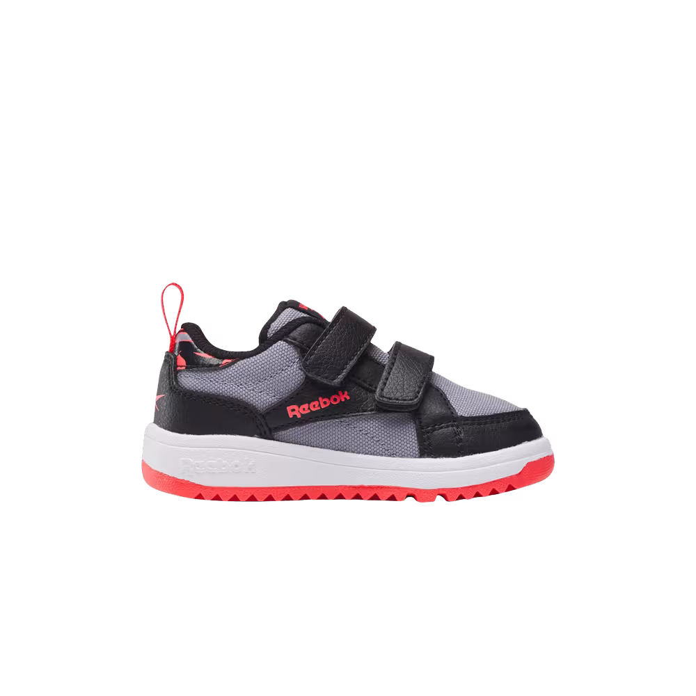 Reebok Weebok Clasp Low Toddler Pure Grey Neon Cherry