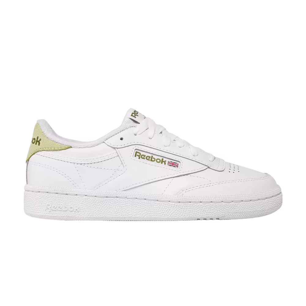 Reebok Women's Club C 85 White Citron Glow