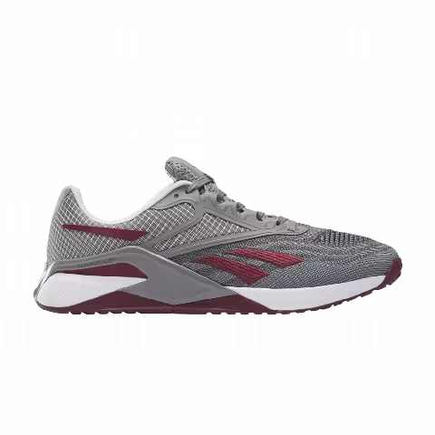 Reebok Nano X2 'Pure Grey Classic Maroon'