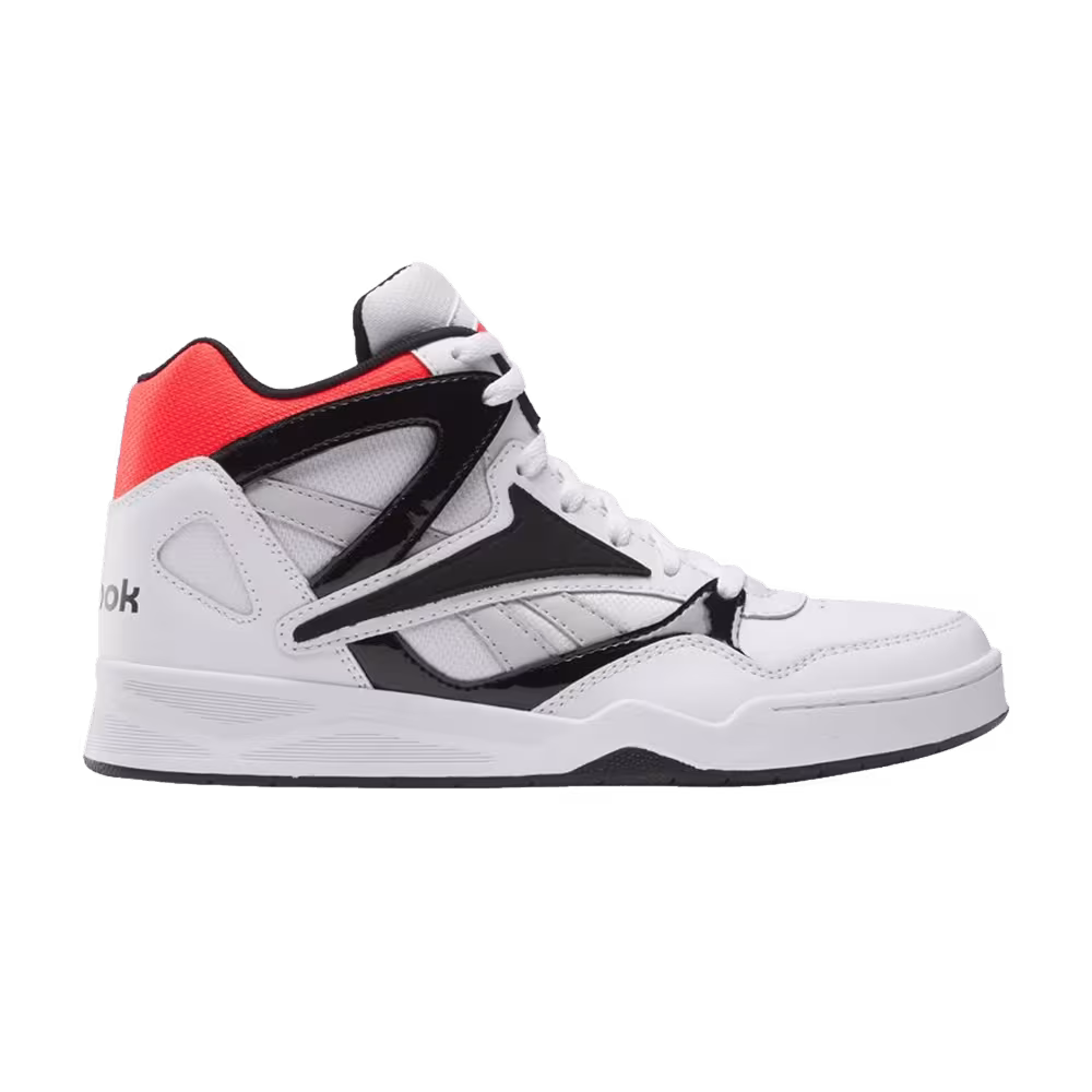 Reebok Royal BB4500 High 2 White Neon Cherry