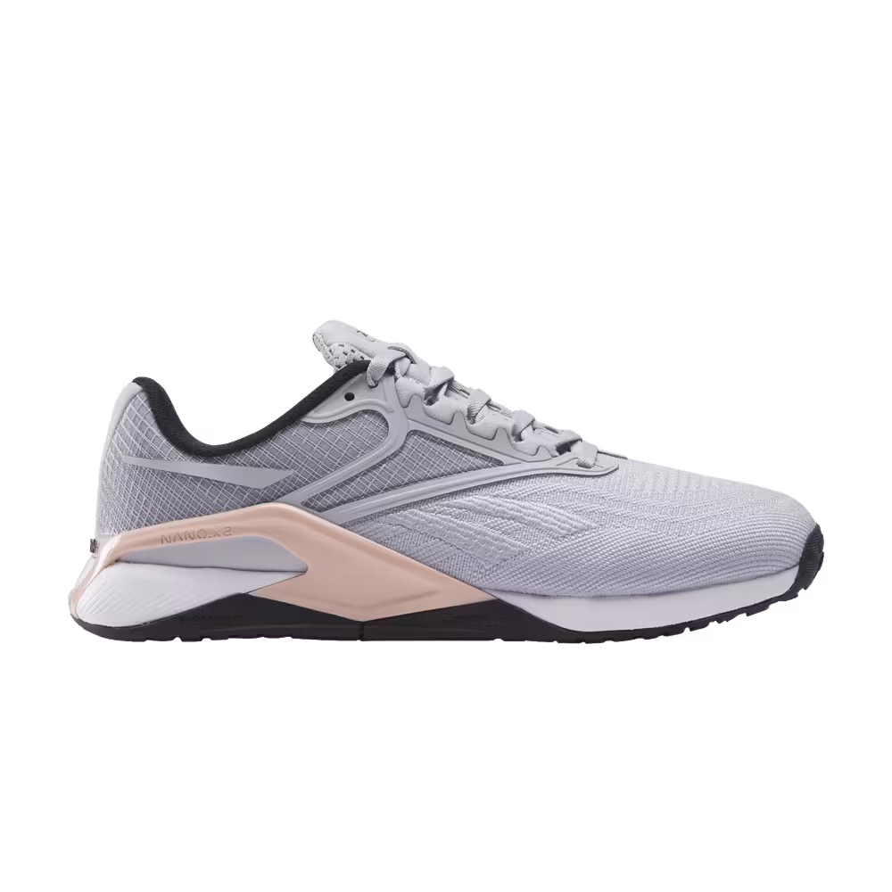 Reebok Women's Nano X2 Grey Possibly Pink