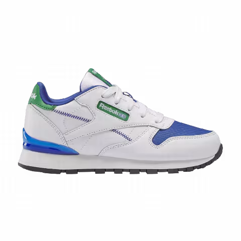 Reebok Classic Leather Step 'n' Flash Little Kid 'White Vector Blue'