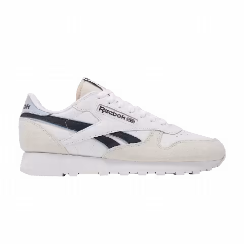 Reebok Classic Leather 'White Black Pale Blue'