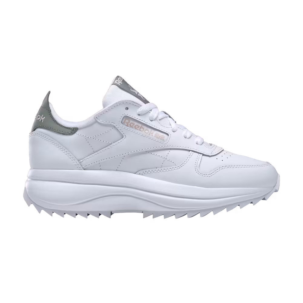 Reebok Women's Classic Leather SP Extra White Harmony Green