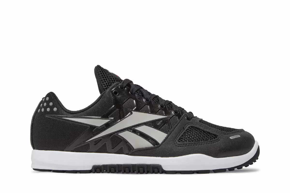 Reebok Women's Nano 2.0 Black Pure Grey, view 2