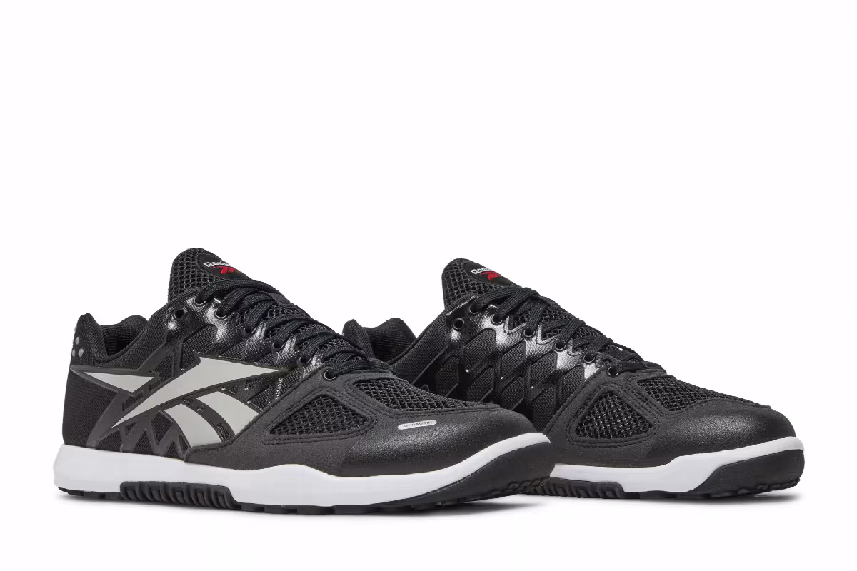 Reebok Women's Nano 2.0 Black Pure Grey, view 9