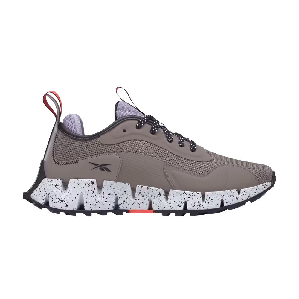 Reebok Women's Zig Dynamica Adventure Taupe Purple Oasis