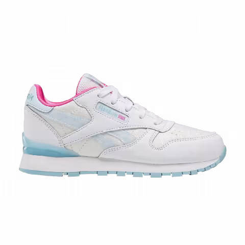Reebok Classic Leather Step 'n' Flash Little Kid 'Butterfly Glitter - White'