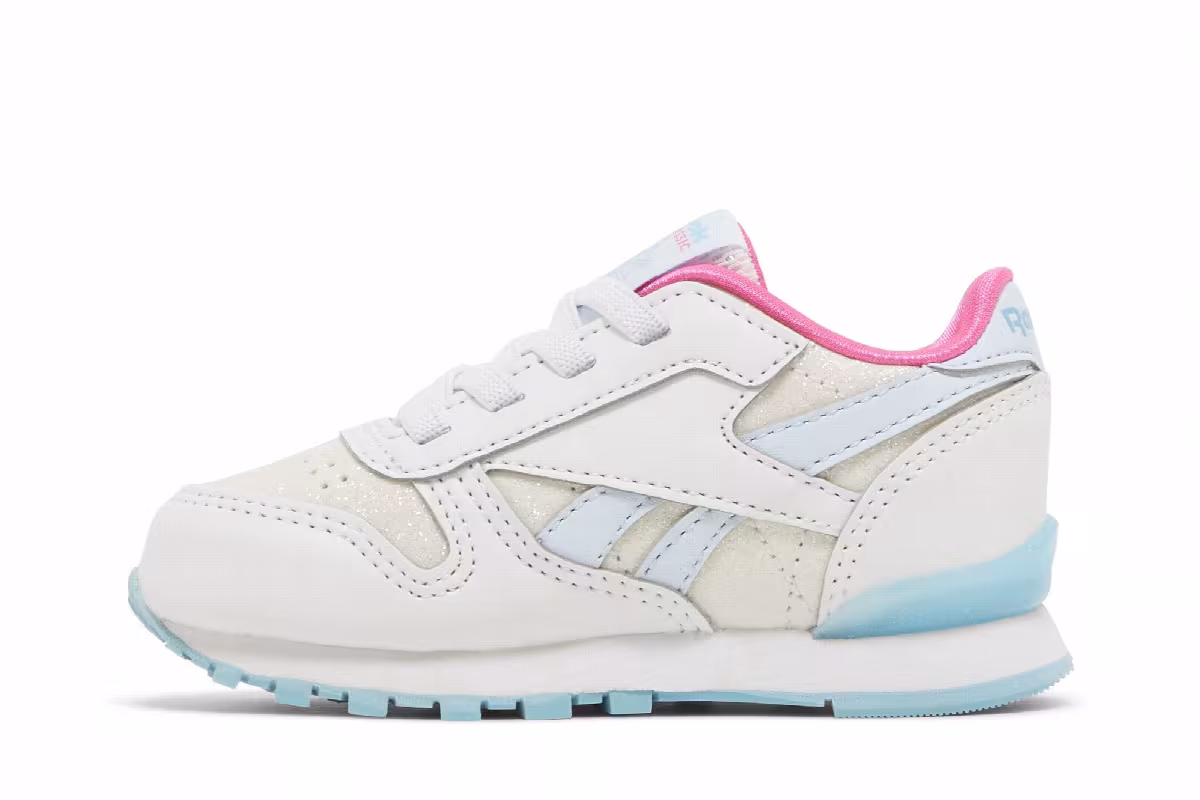 Reebok Classic Leather Step Butterfly Glitter - White, view 4