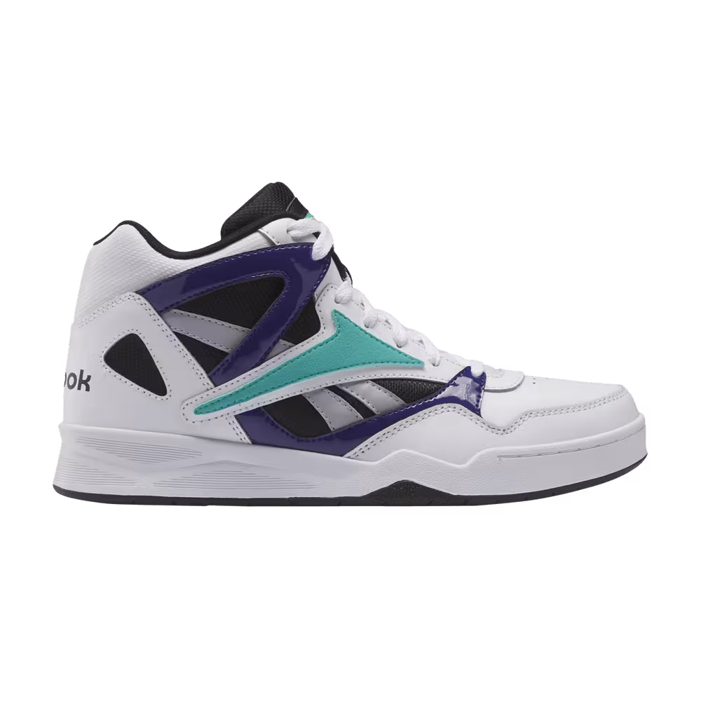 Reebok Royal BB4500 High 2 White Purple Teal