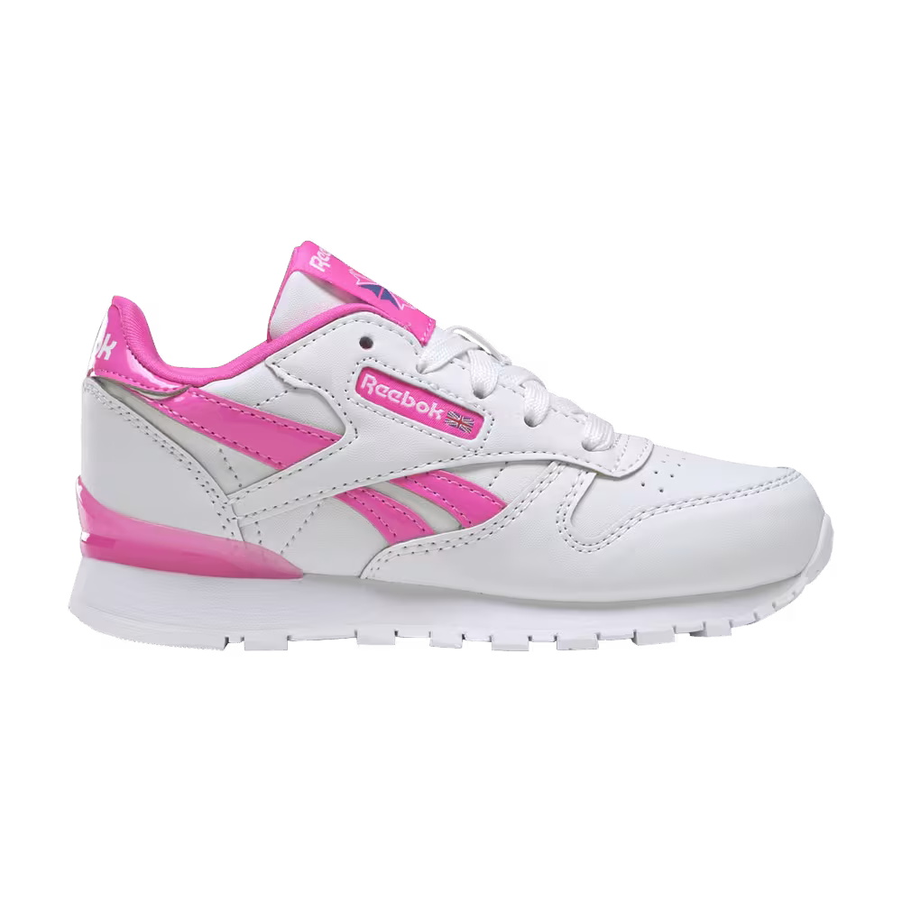Reebok Classic Leather Step White Atomic Pink