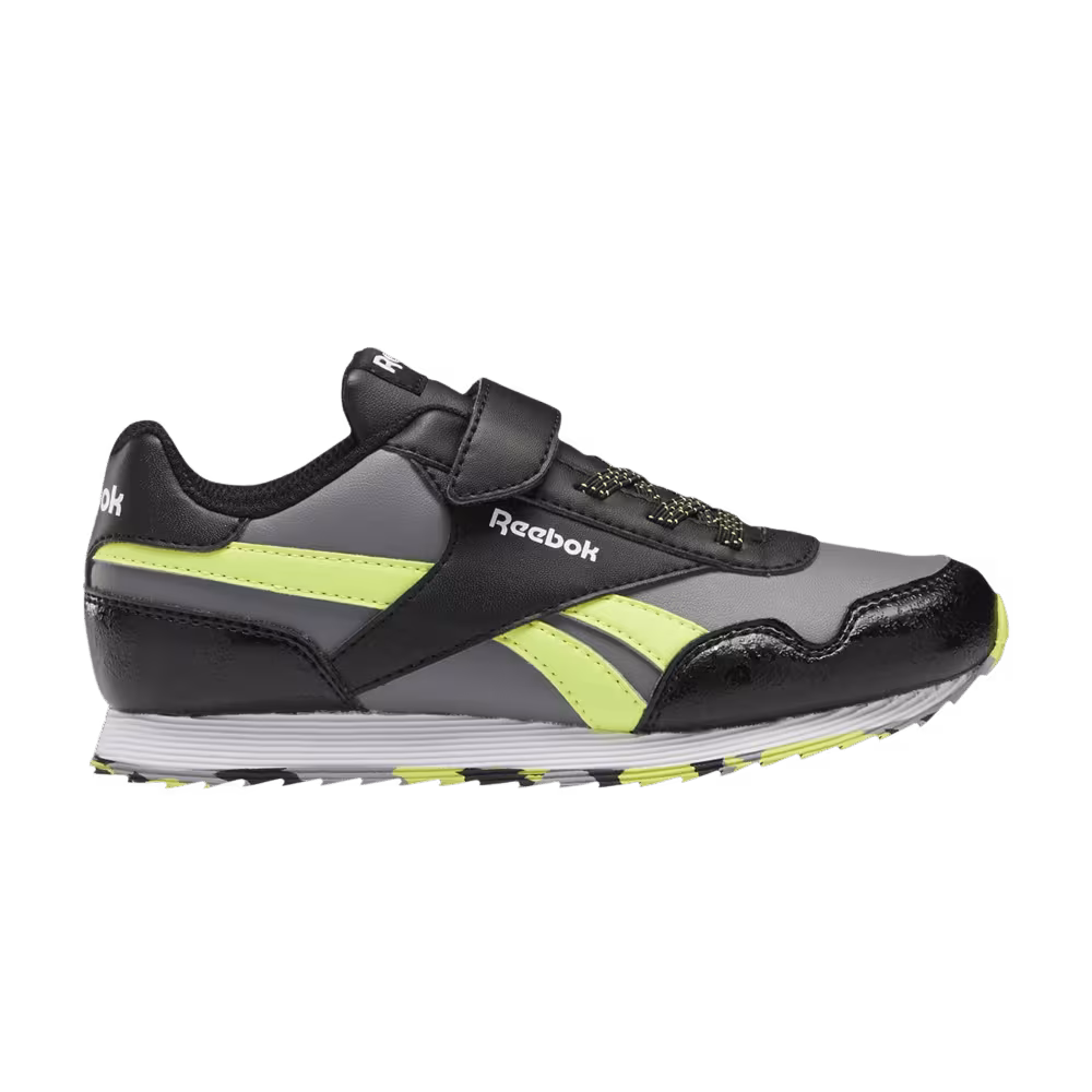 Reebok Royal Classic Jogger 3 1V Little Kid Black Acid Yellow