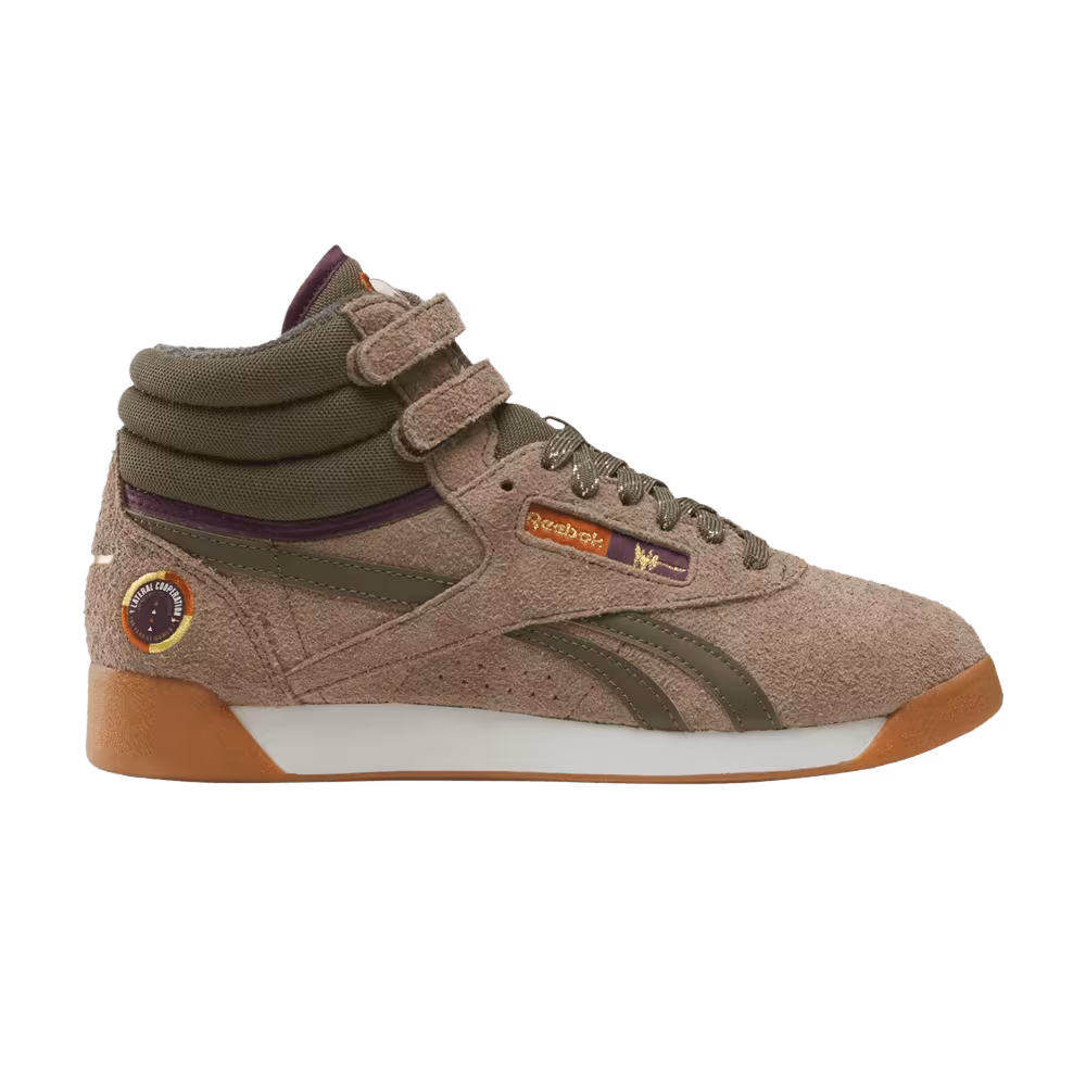 Walker Wear x Reebok Women's Freestyle High Army Green
