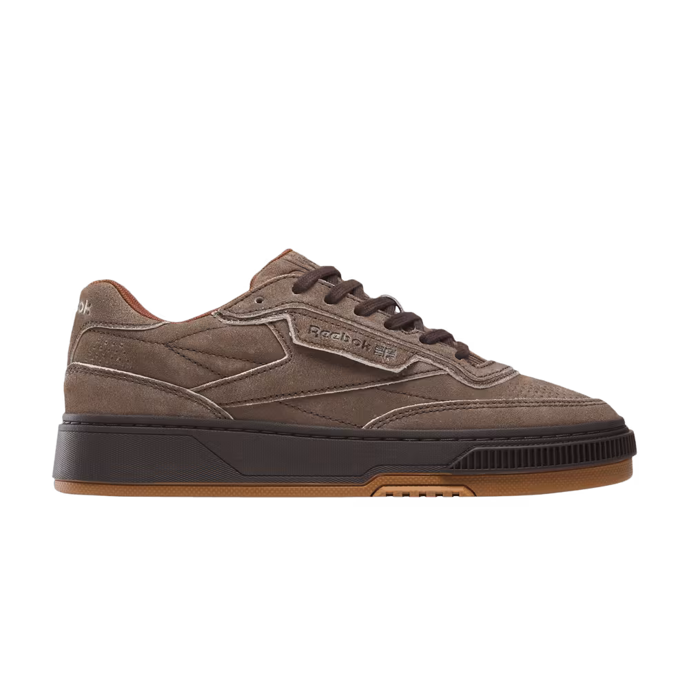 Reebok Club C LTD Bark Brown Edge Suede