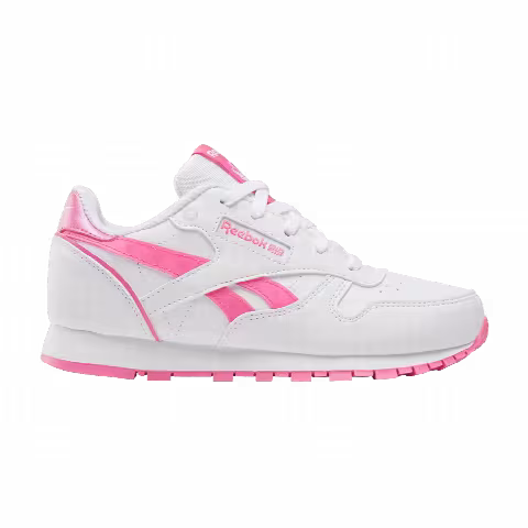 Reebok Classic Leather Step 'n' Flash 2.0 Little Kid 'White True Pink'