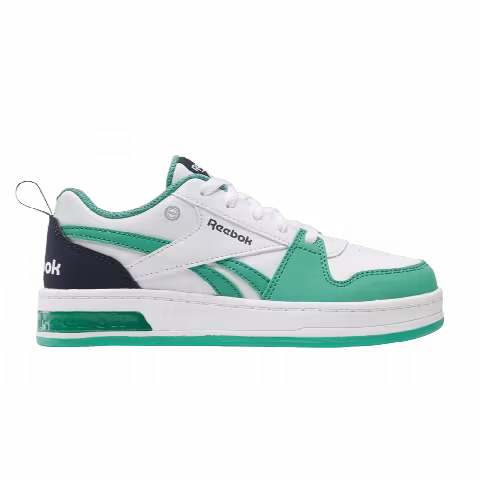 Reebok Royal Prime Step 'n' Flash Little Kid 'White Upgrade Green Navy'