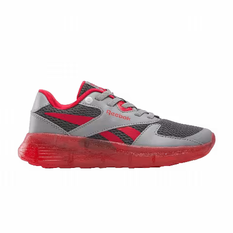 Reebok Zig N' Glow 2 Elastic Lace Little Kid 'Grey Vector Red'