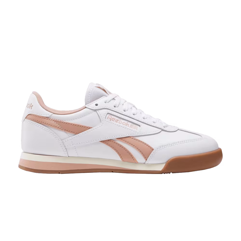 Reebok Women's Campio XT White Pink Clay Gum