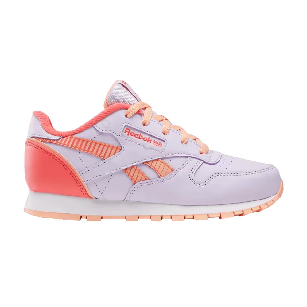 Reebok Classic Leather Step Digital Gleam Sunset Coral